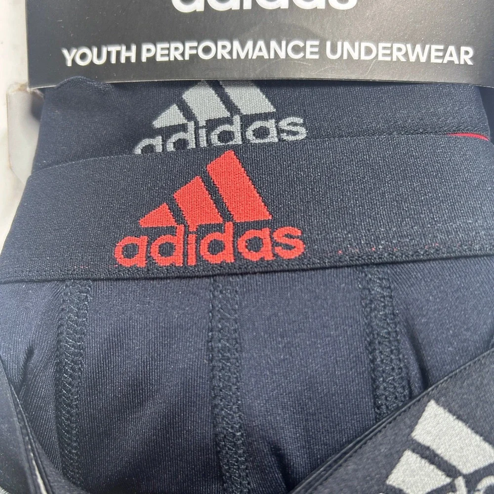 Adidas Youth Performance Boxer Briefs 4 Pack Small AEROREADY‎ Print Pack NEW - Picture 6 of 8